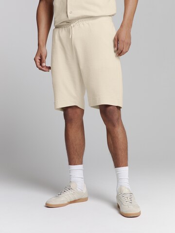 Regular Pantalon No Excess en blanc : devant