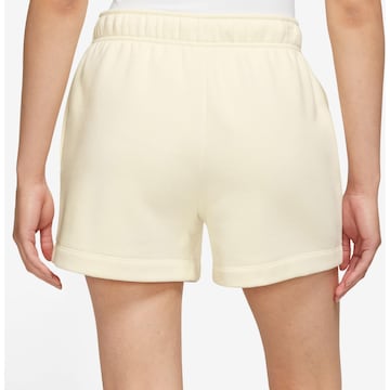 Regular Pantalon 'Club Fleece' Nike Sportswear en beige