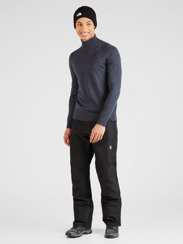 BRUNOTTI Regular Outdoorbroek 'Footrail-N' in Zwart