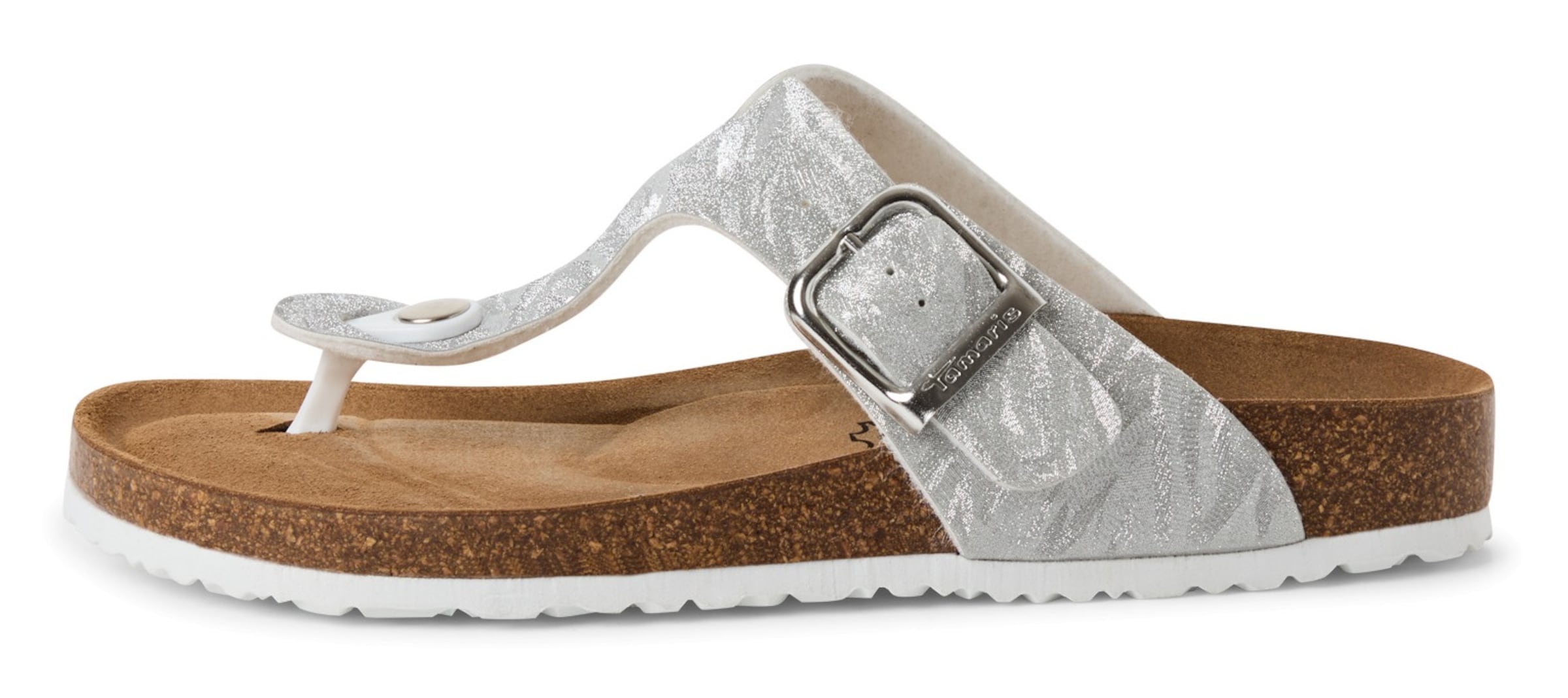 Tongs Tamaris en argent