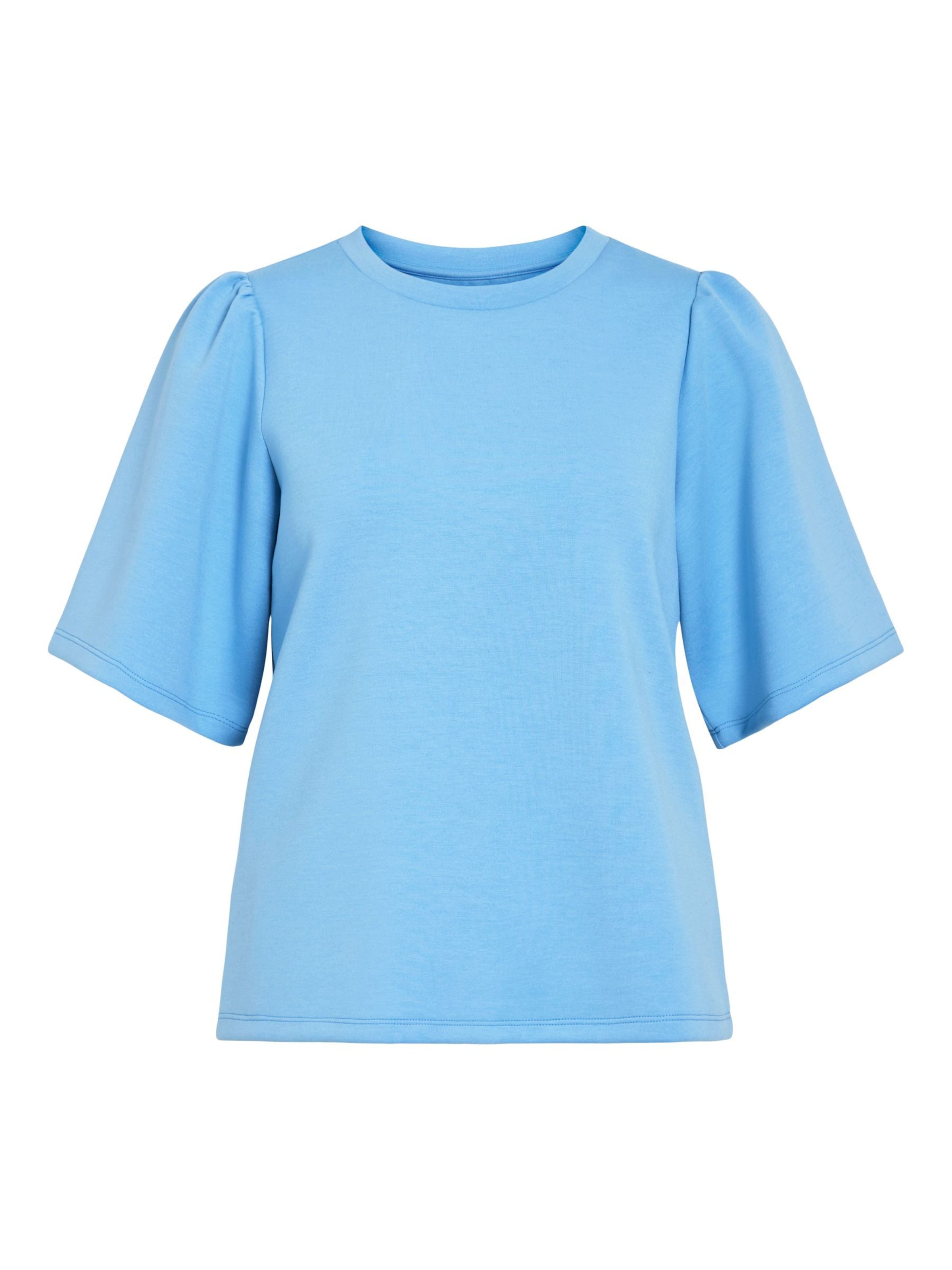 VILA Sweatshirt 'VISandy' in Blauw: voorkant