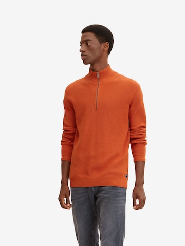 TOM TAILOR Sweater in Orange