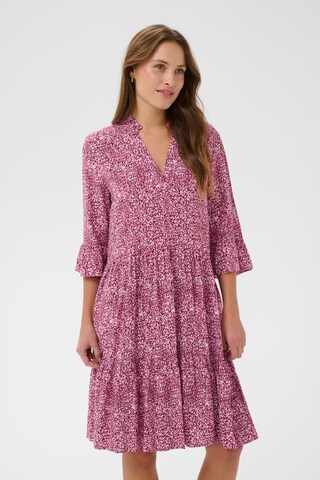 SAINT TROPEZ Kleid 'SZEda' in Lila: Vorderseite