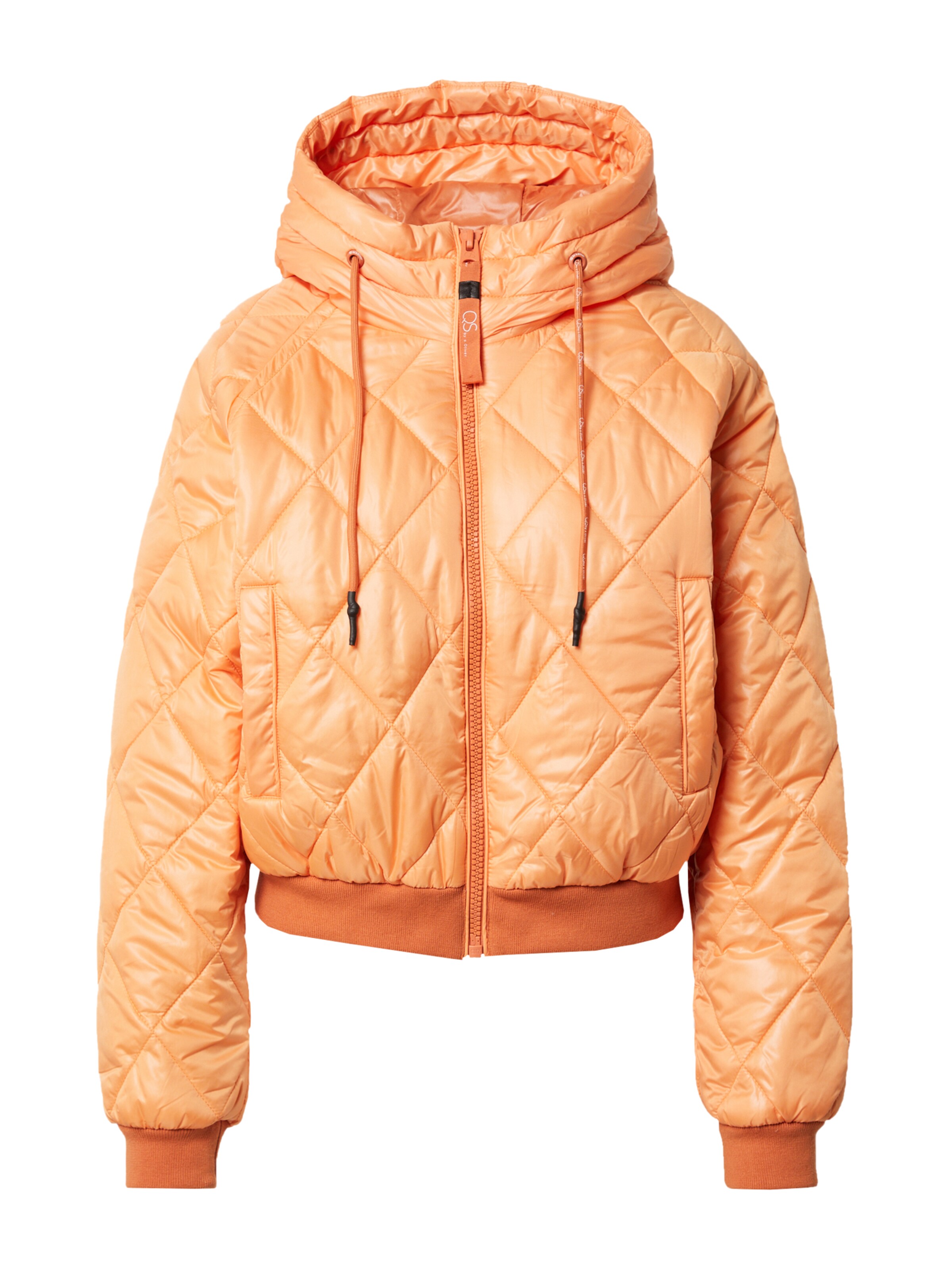 QS Übergangsjacke in Orange: Vorderseite
