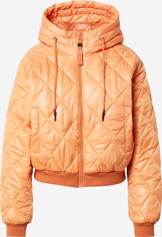 QS Between-Season Jacket in Orange: front