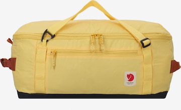 Sac week-end 'High Coast' Fjällräven en jaune : devant