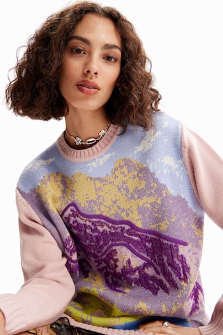 Desigual Pullover 'M. Christian Lacroix' in Pink