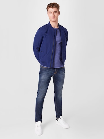 zils Tommy Jeans T-Krekls 'JASPE'