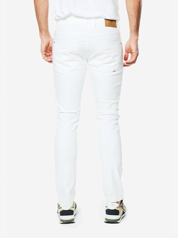 KOROSHI Slimfit Jeans i vit