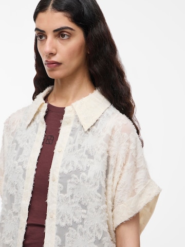 ROUGE EDIT Bluse i gul