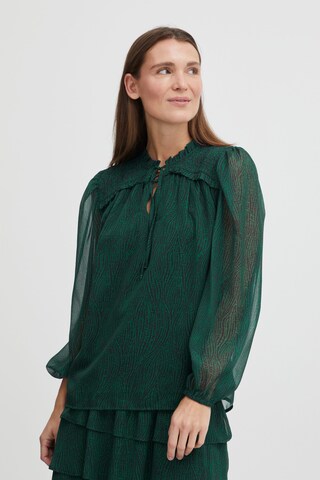 b.young Blouse 'By Hima' in Green: front