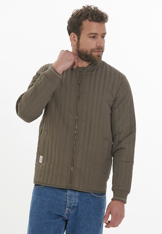 Weather Report Outdoor jacket in Green: front