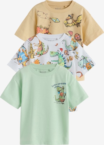 T-Shirt Next en jaune : devant