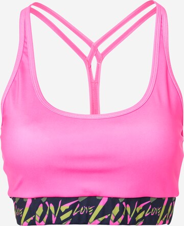 DELICATELOVE Sporttop 'SHIVA' in Roze: voorkant