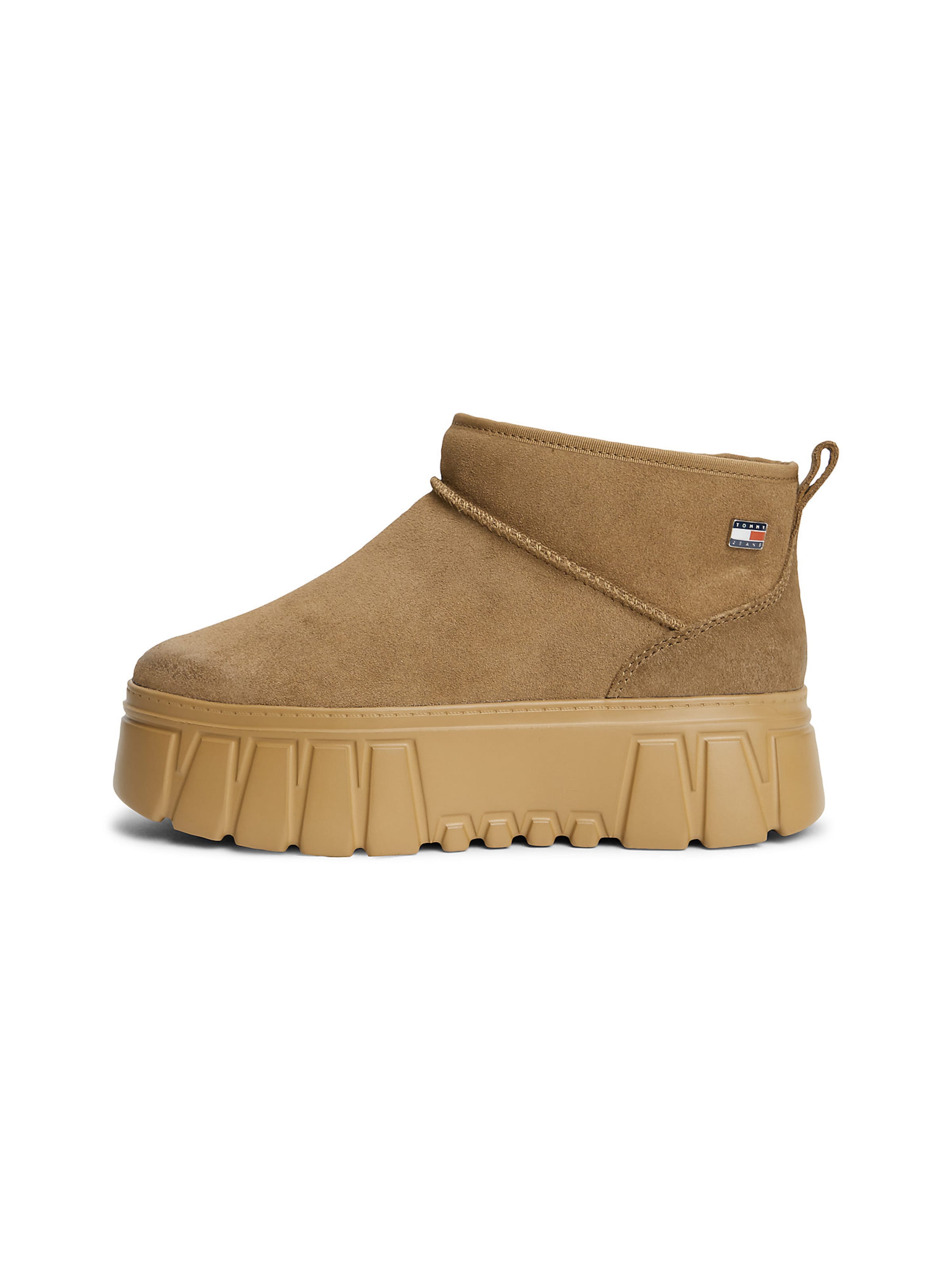 Tommy Jeans Boots σε καφέ: μπροστά