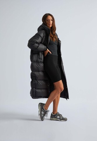 JACK1T Wintermantel in Schwarz