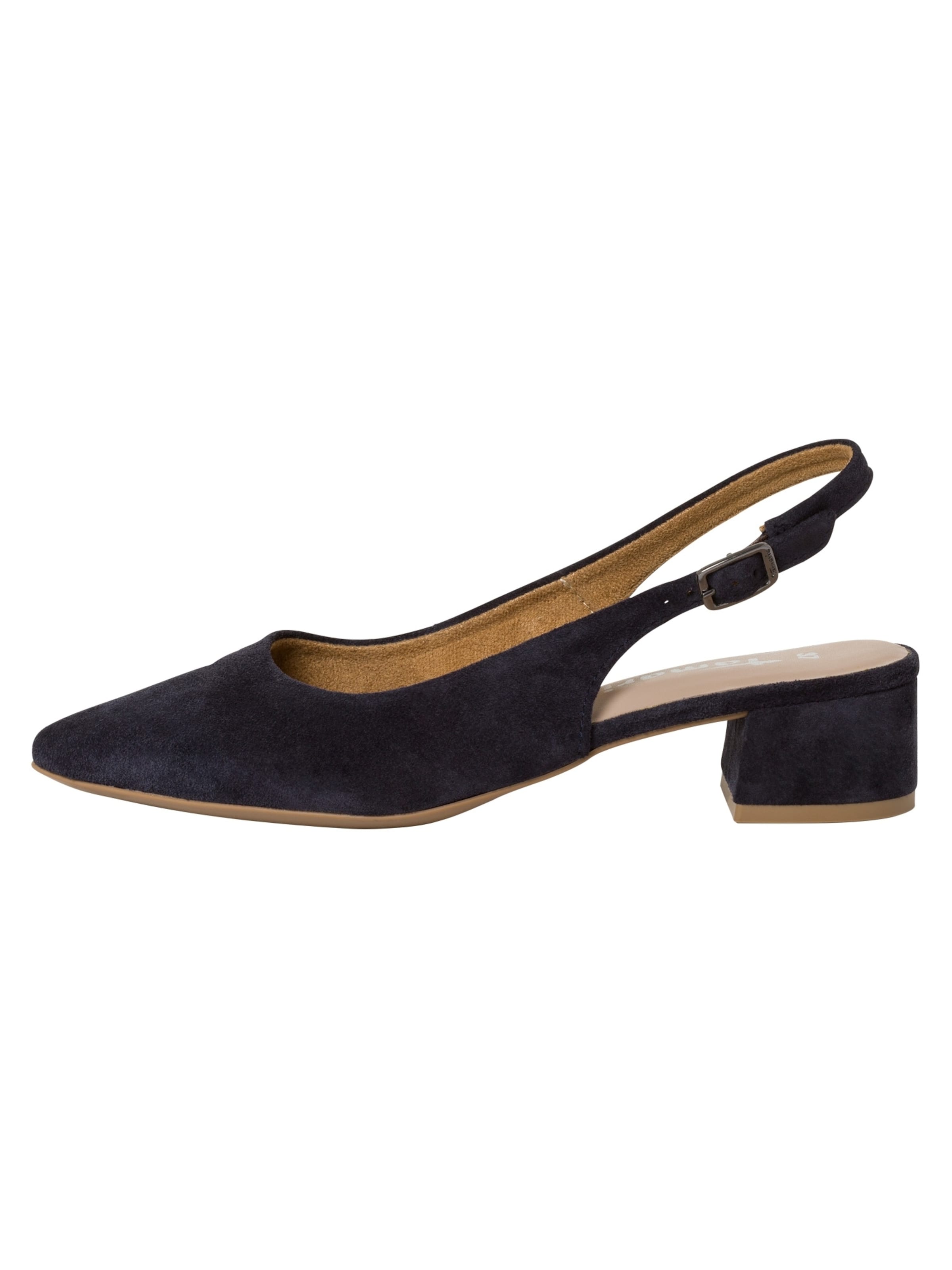 Tamaris Slingback Pumps in Blue