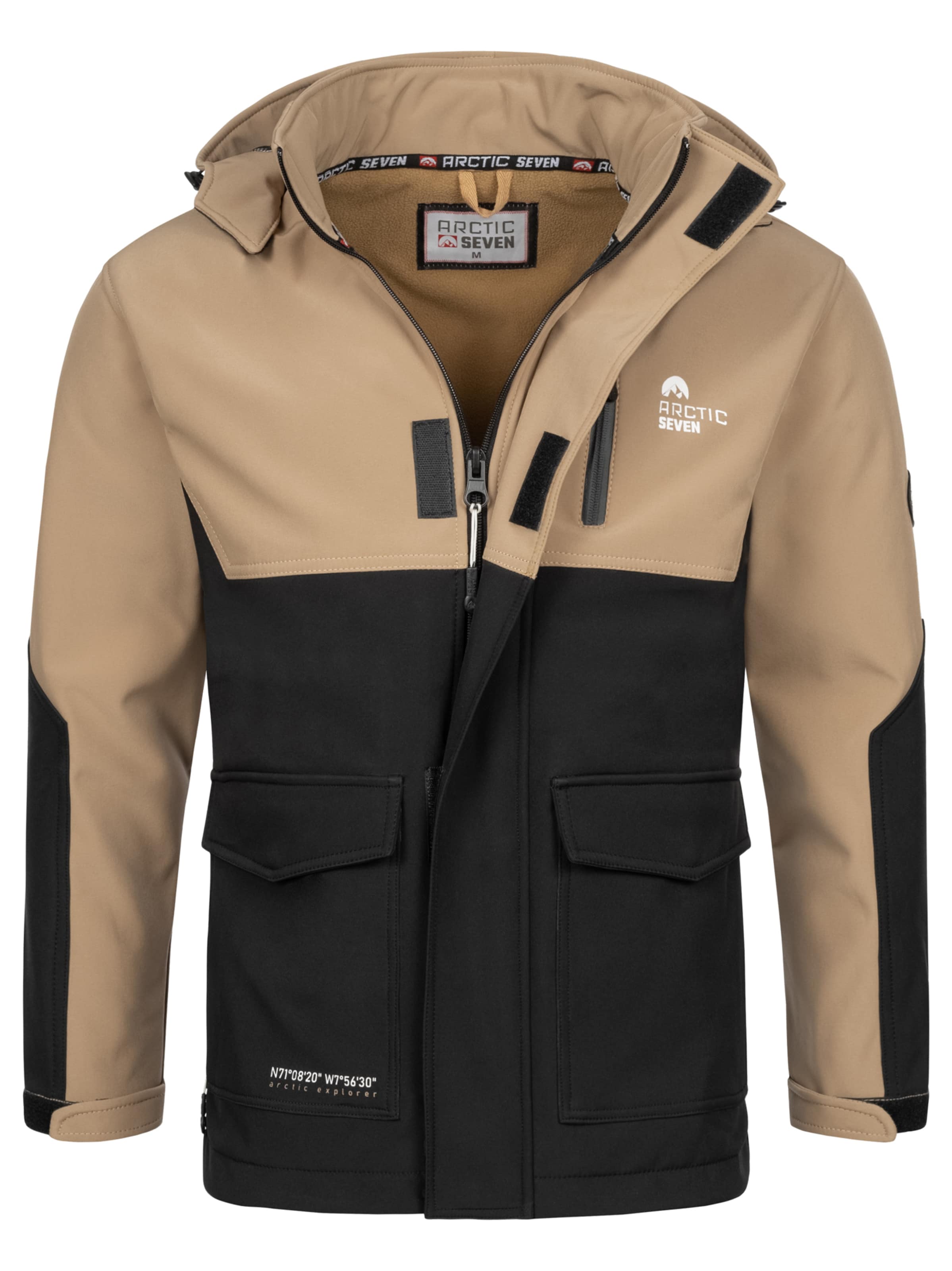 Arctic Seven Weatherproof jacket in Beige: front