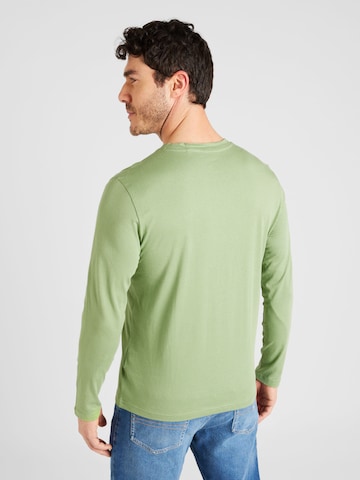 MUSTANG - Camisa 'ASHEVILLE' em verde