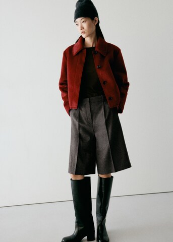 MANGO Between-season jacket 'REDZEBRA' in Red: front