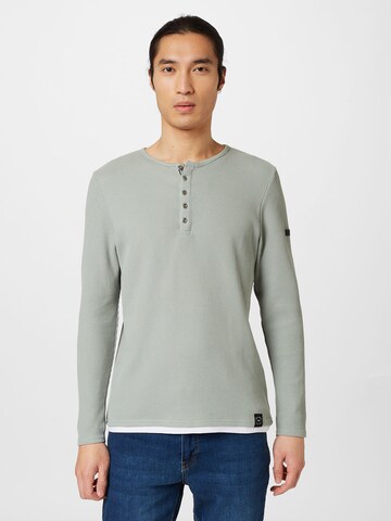 Key Largo Shirt 'SANDRO' in Green: front