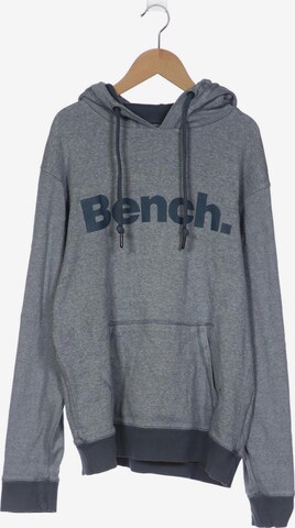 BENCH Sweatshirt & Zip-Up Hoodie in L in Blue: front