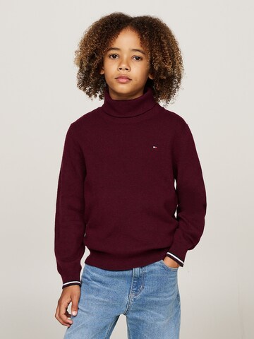 TOMMY HILFIGER Sweater in Red: front