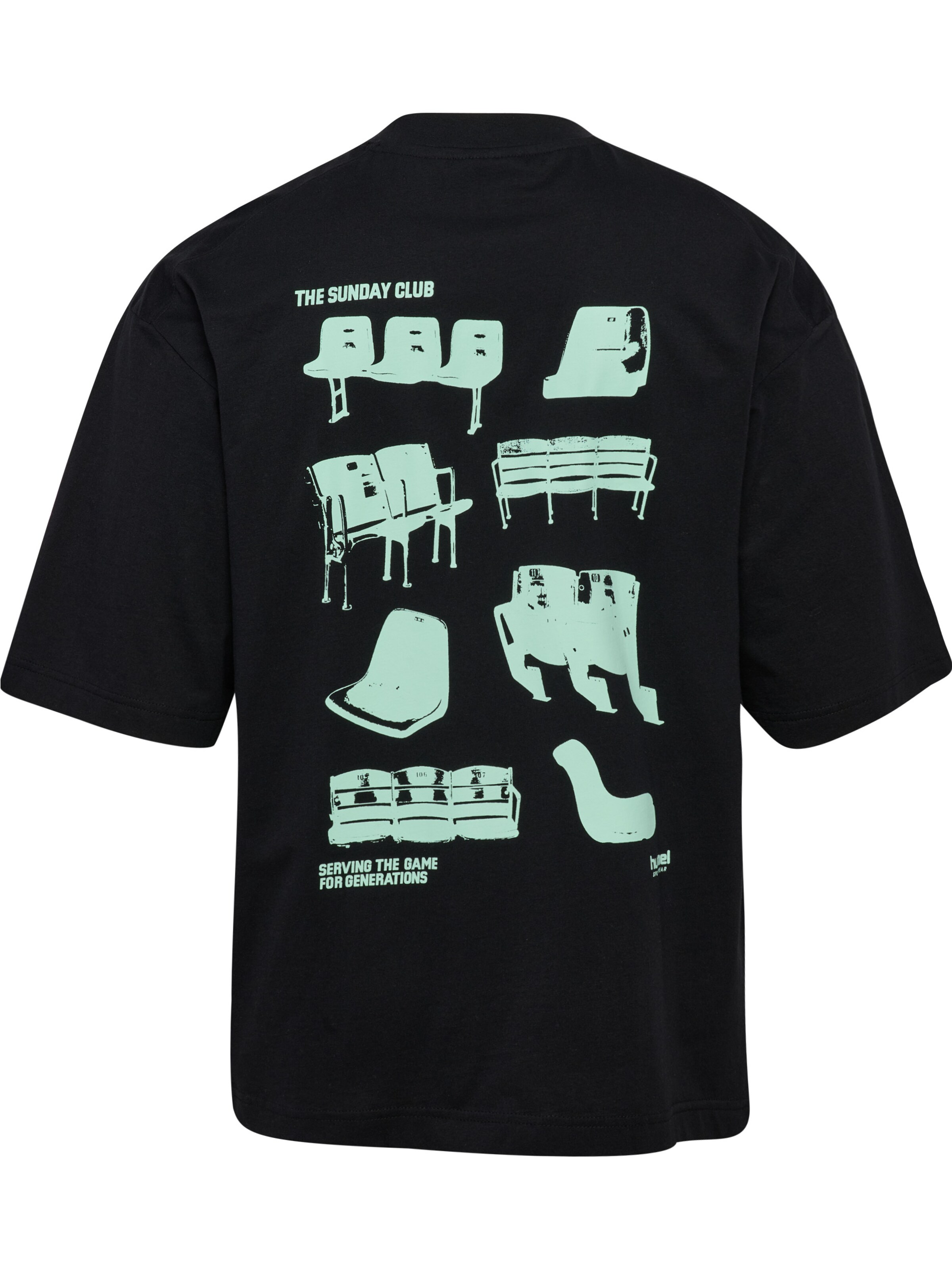 Hummel Shirt 'Sunday' in Black