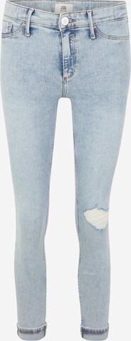 River Island Petite Skinny Jeans 'MOLLY' in Blauw: voorkant