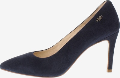 XAVER LUIS Schuhmanufaktur Pumps 'JULES - Stiletto Pumps in Samtziegenleder' in dunkelblau, Produktansicht