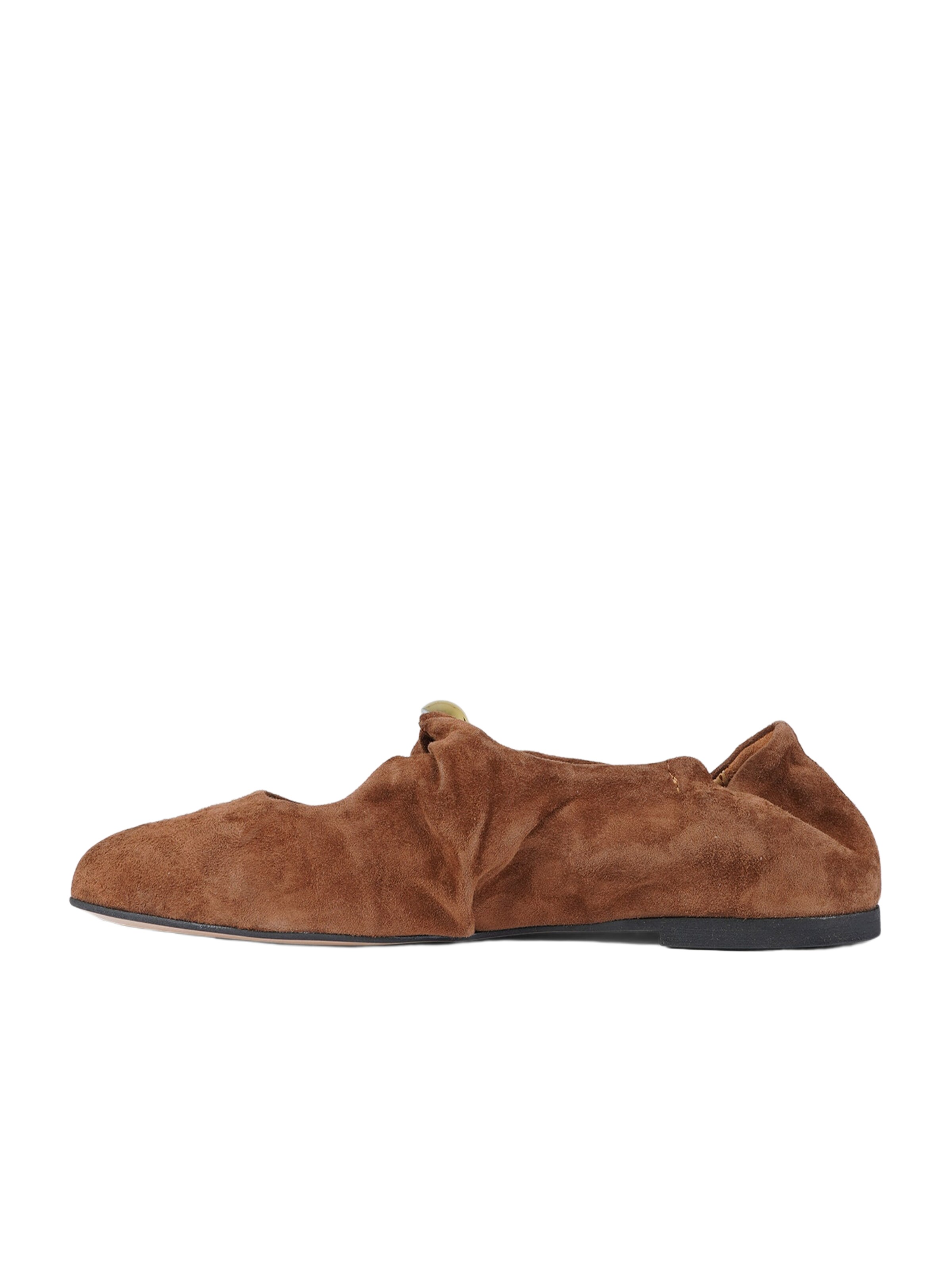 GISEL MOIRE Ballerinas in Beige: Vorderseite
