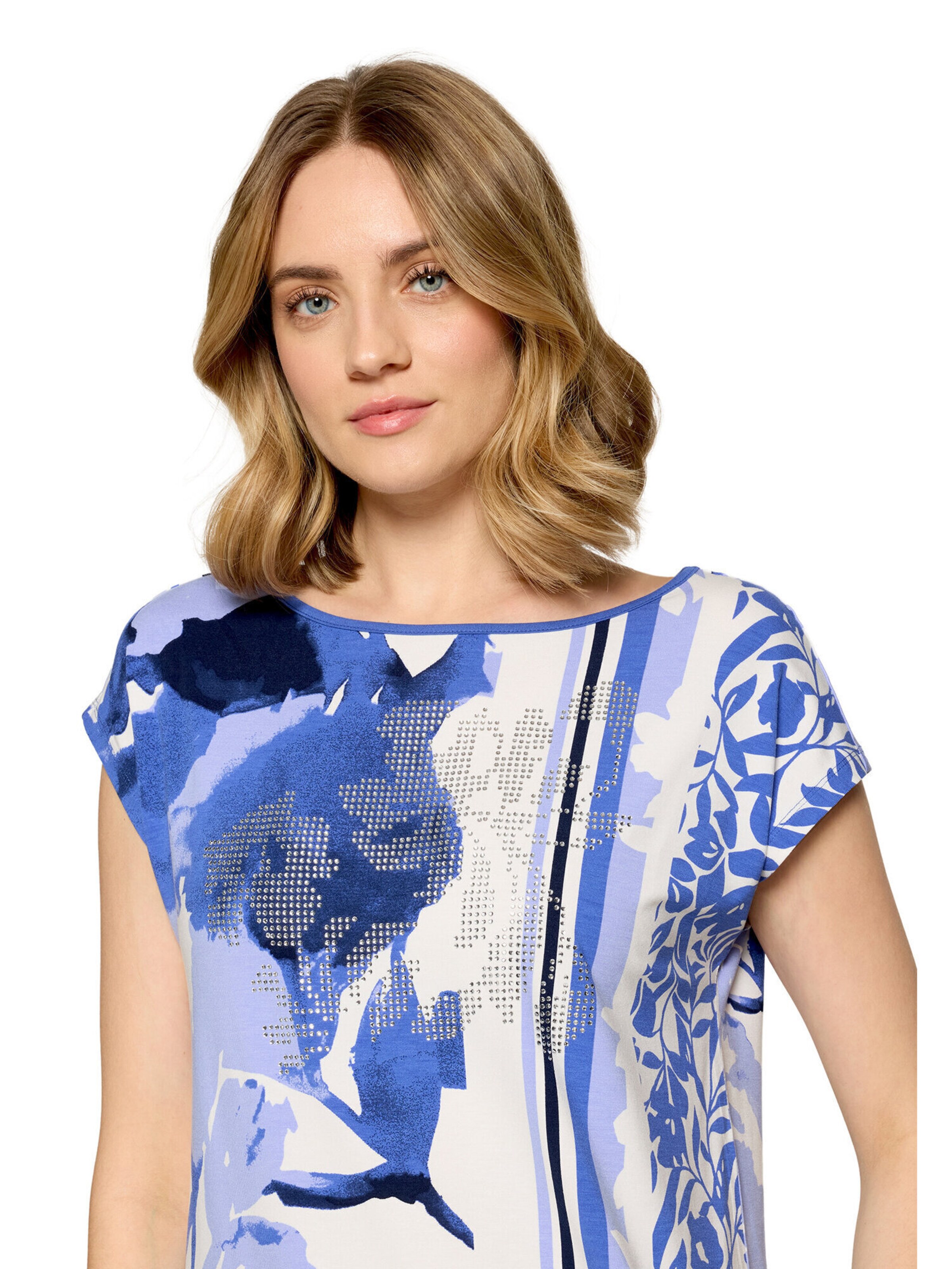 Betty Barclay Casual-Shirt mit Aufdruck in Blau