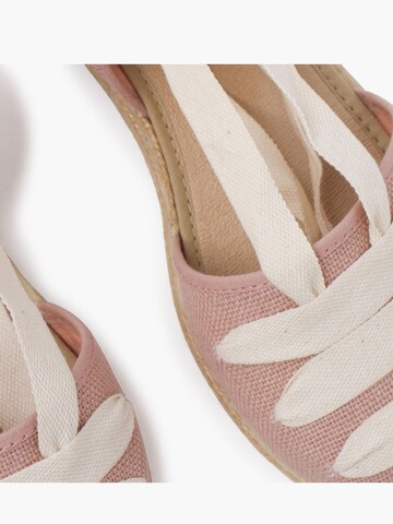 Pisamonas - Sandalias en rosa