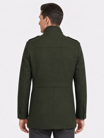 ALLTHEMEN Winter Coat 'Winterruhe' in Green