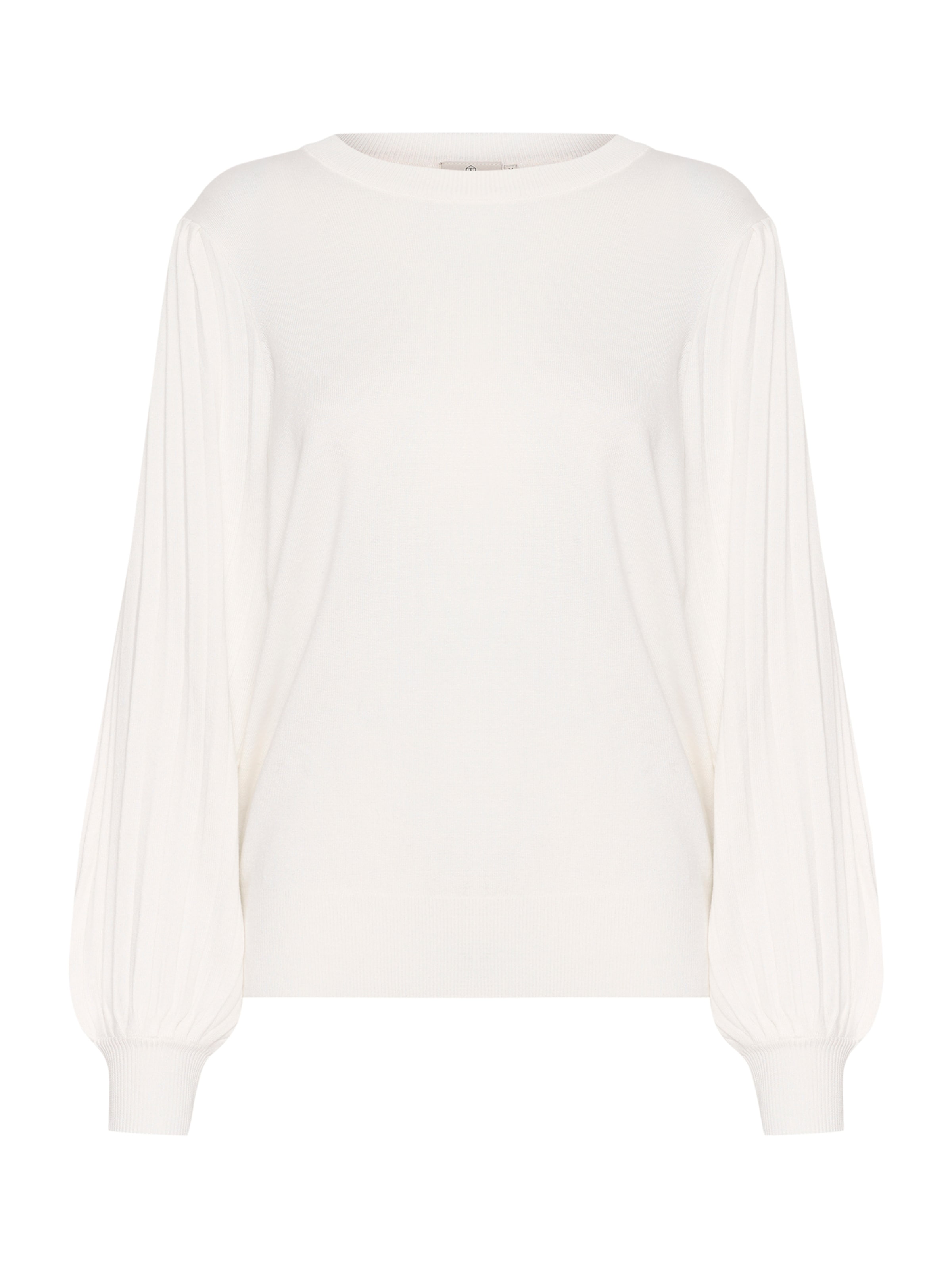 KaffePulover 'KA Lone' - bijela boja: prednji dio