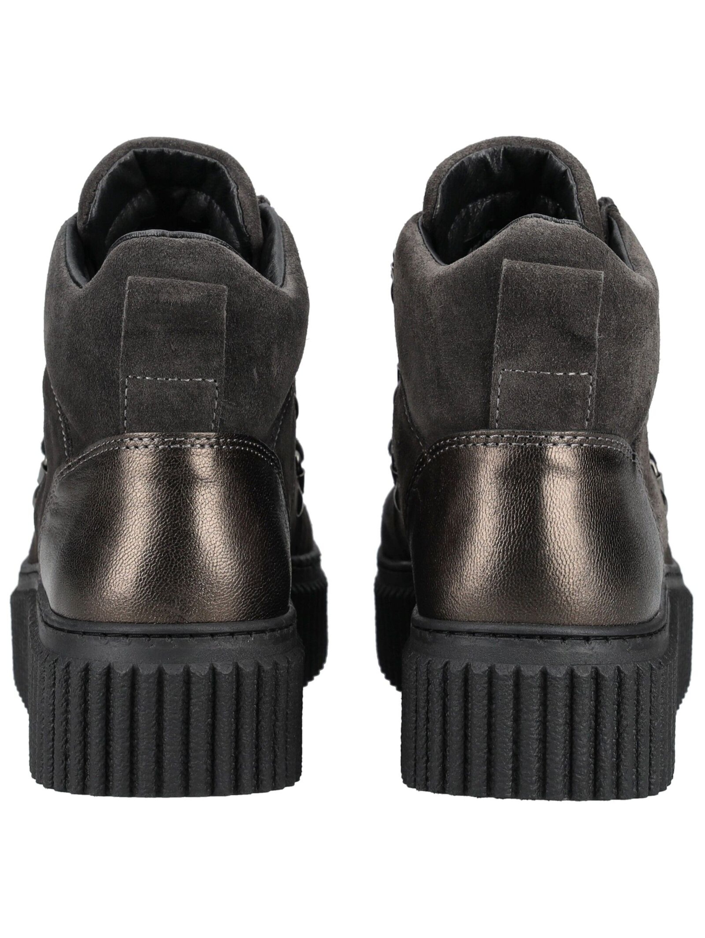 Marc O'Polo Lace-up bootie in Grey