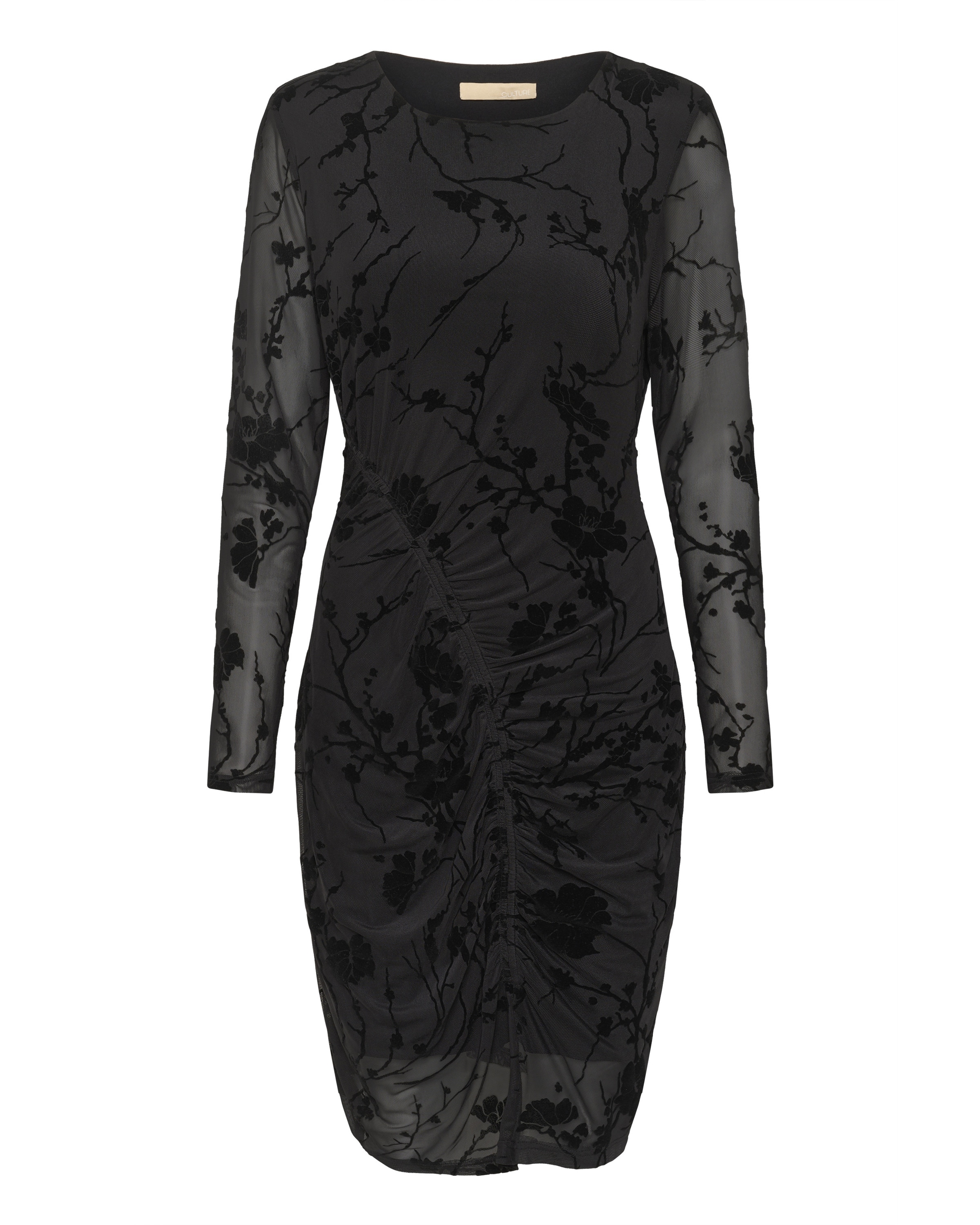 CULTURE Klänning 'Palida' i svart: framsida