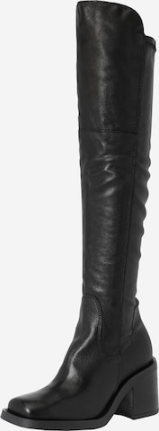 MJUS Over the Knee Boots 'ELLA' in Black: front
