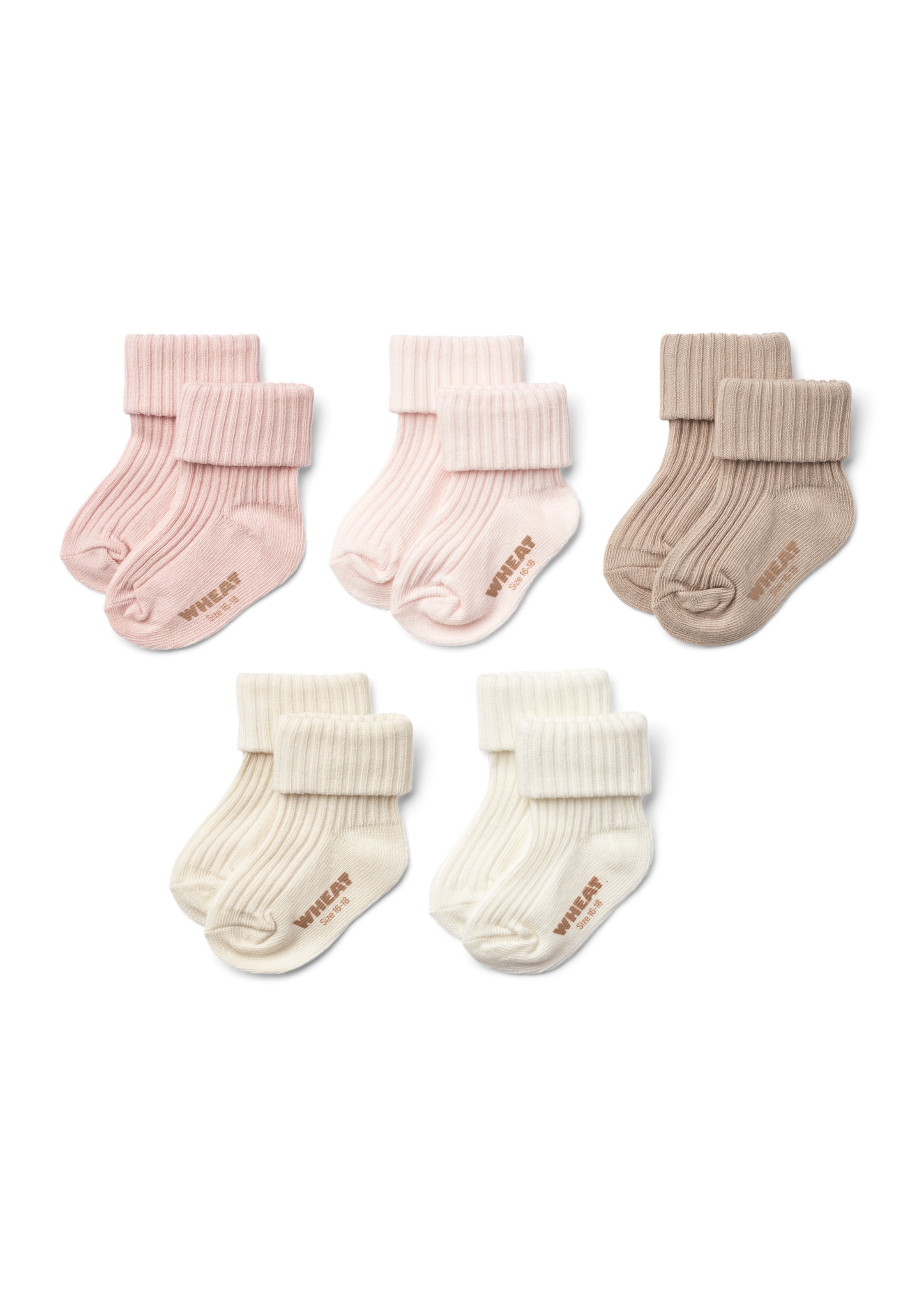 Chaussettes 'Evig' Julie Julsen en beige : devant