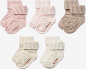 Chaussettes 'Evig' Julie Julsen en beige : devant