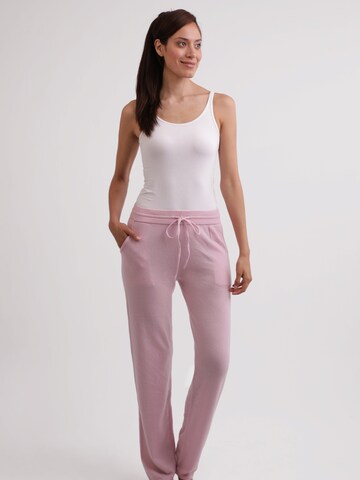 regular Pantaloni di CASH-MERE.CH in rosa