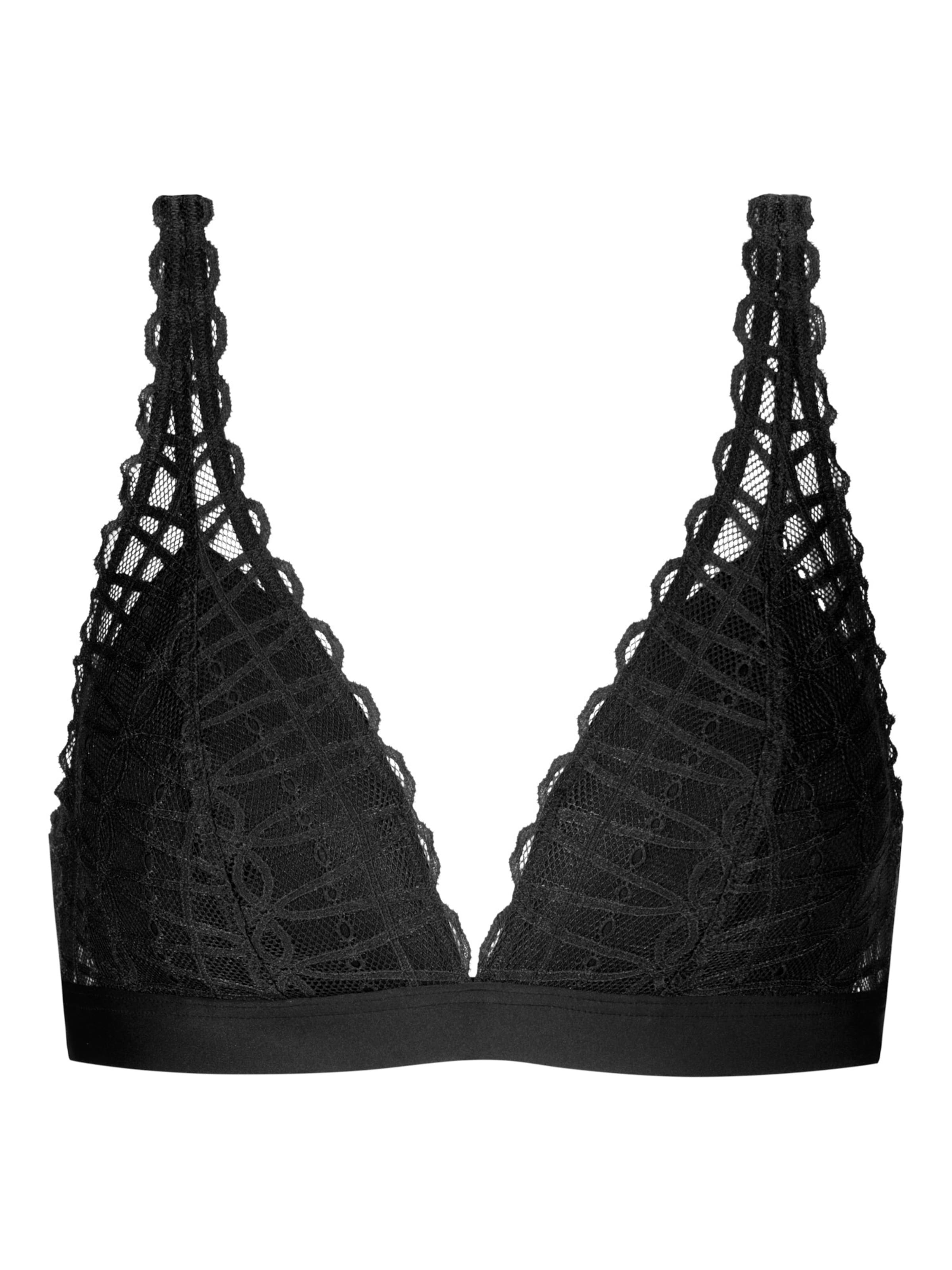 Mey Bra 'Poetry Temptation' in Black: front