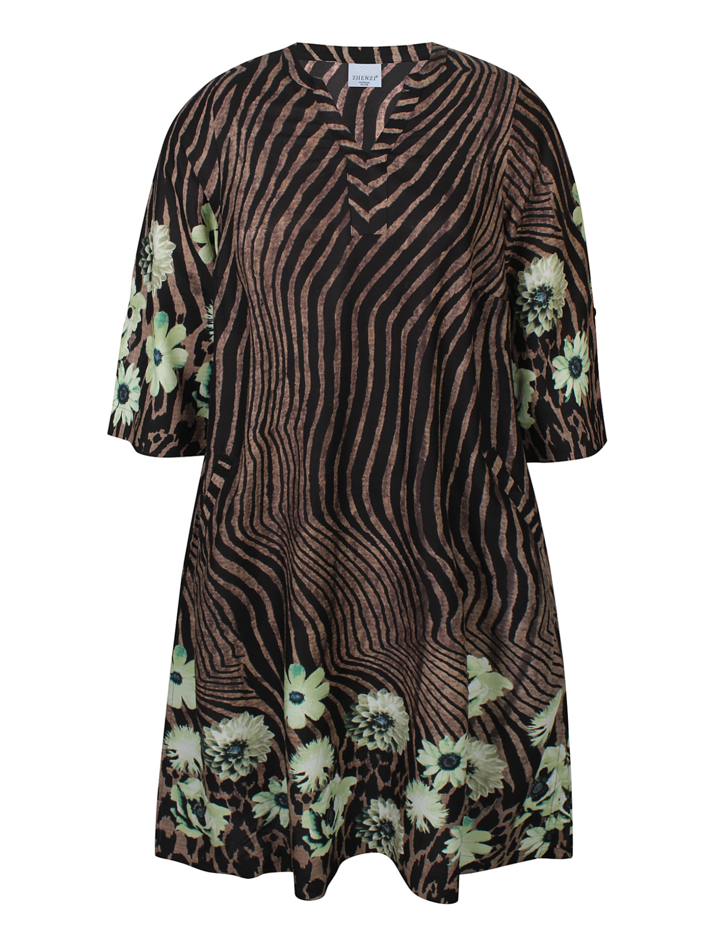 Zhenzi Kleid 'Madga 1572'‌‌‌‌‌‌‌‌‌ in Braun: Vorderseite