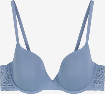 Soutien-gorge 'Timeless Lace' Marc O'Polo en bleu : devant