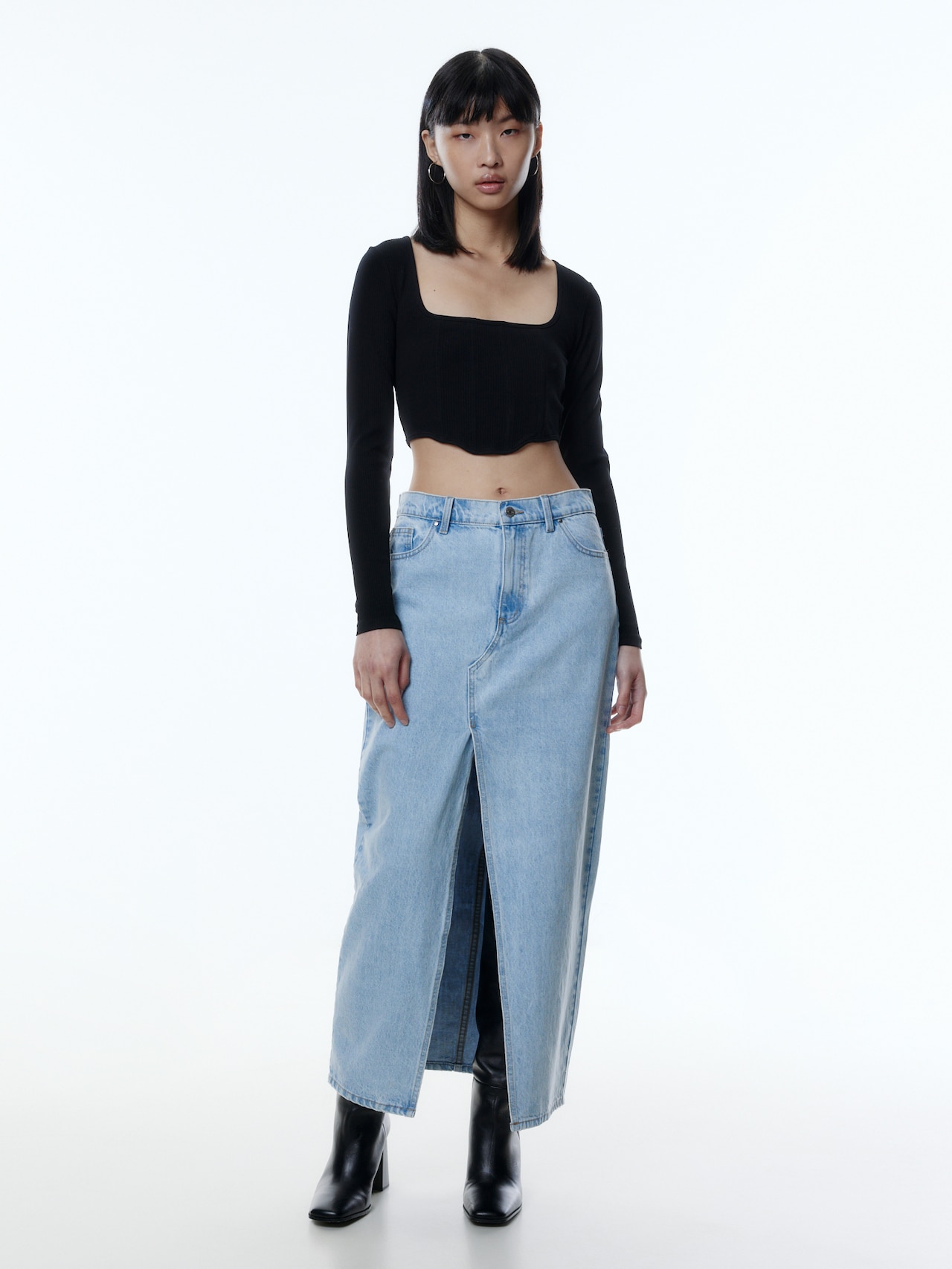 EDITED Produkte Top 'Merian' schwarz