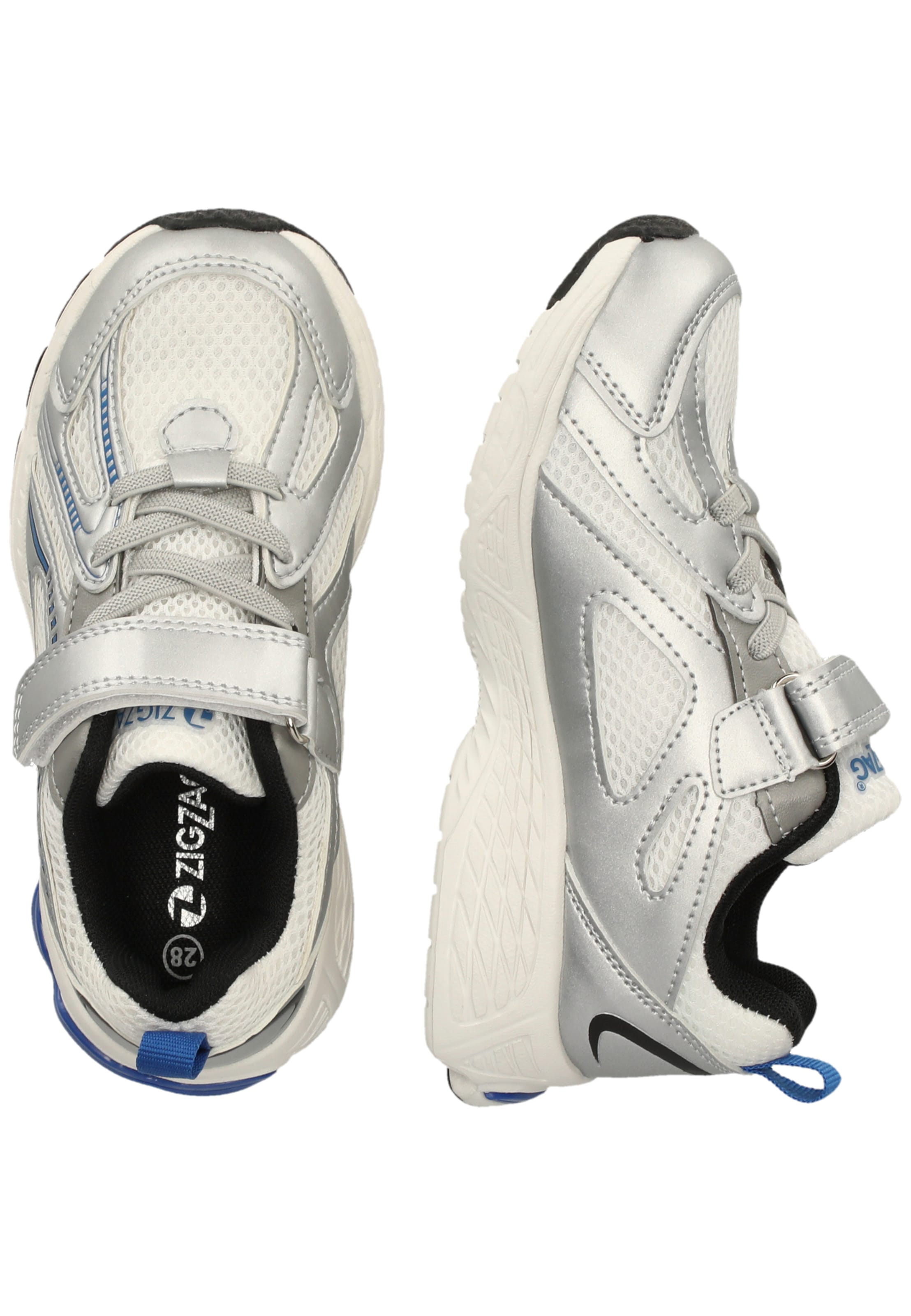 ZigZag Sneaker 'Elda' in Grau