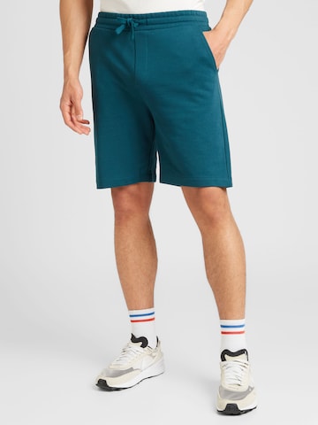 Regular Pantalon QS en bleu : devant