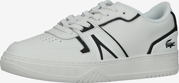 LACOSTE - Zapatillas deportivas bajas en blanco: frente