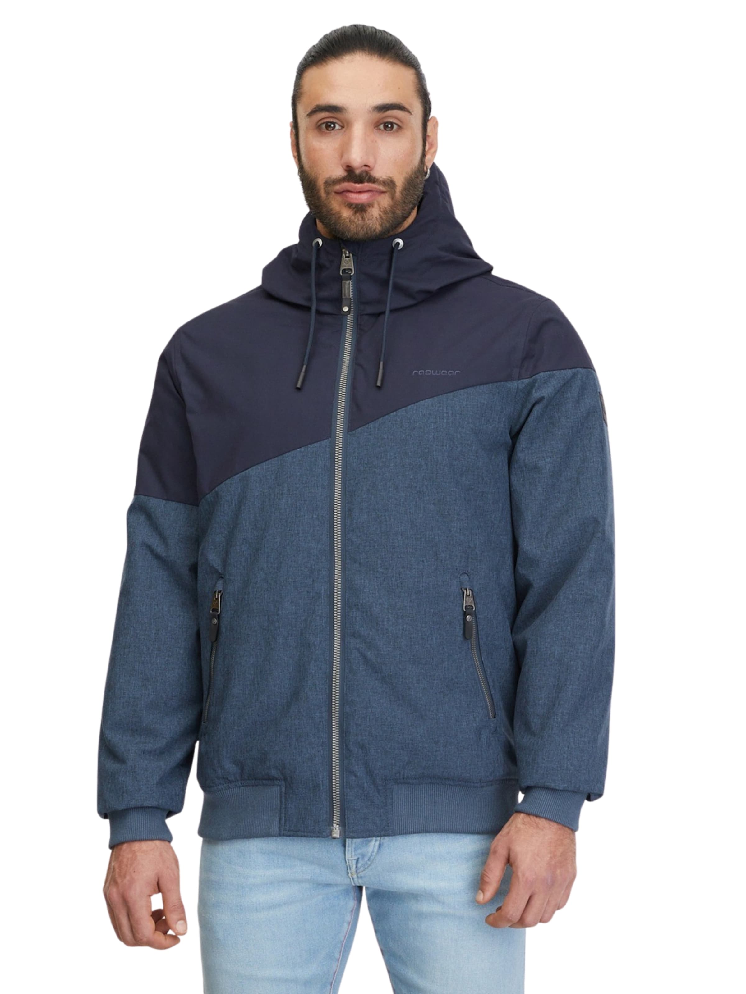 Giacca invernale 'WINNGS WARM' di Ragwear in blu: frontale