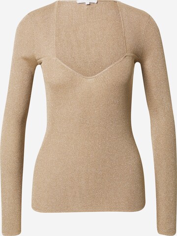 PATRIZIA PEPE Sweater 'MAGLIA' in Beige: front